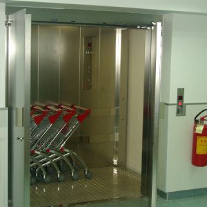 Thi công thang máy siêu thị tại Quận Hoàng Mai